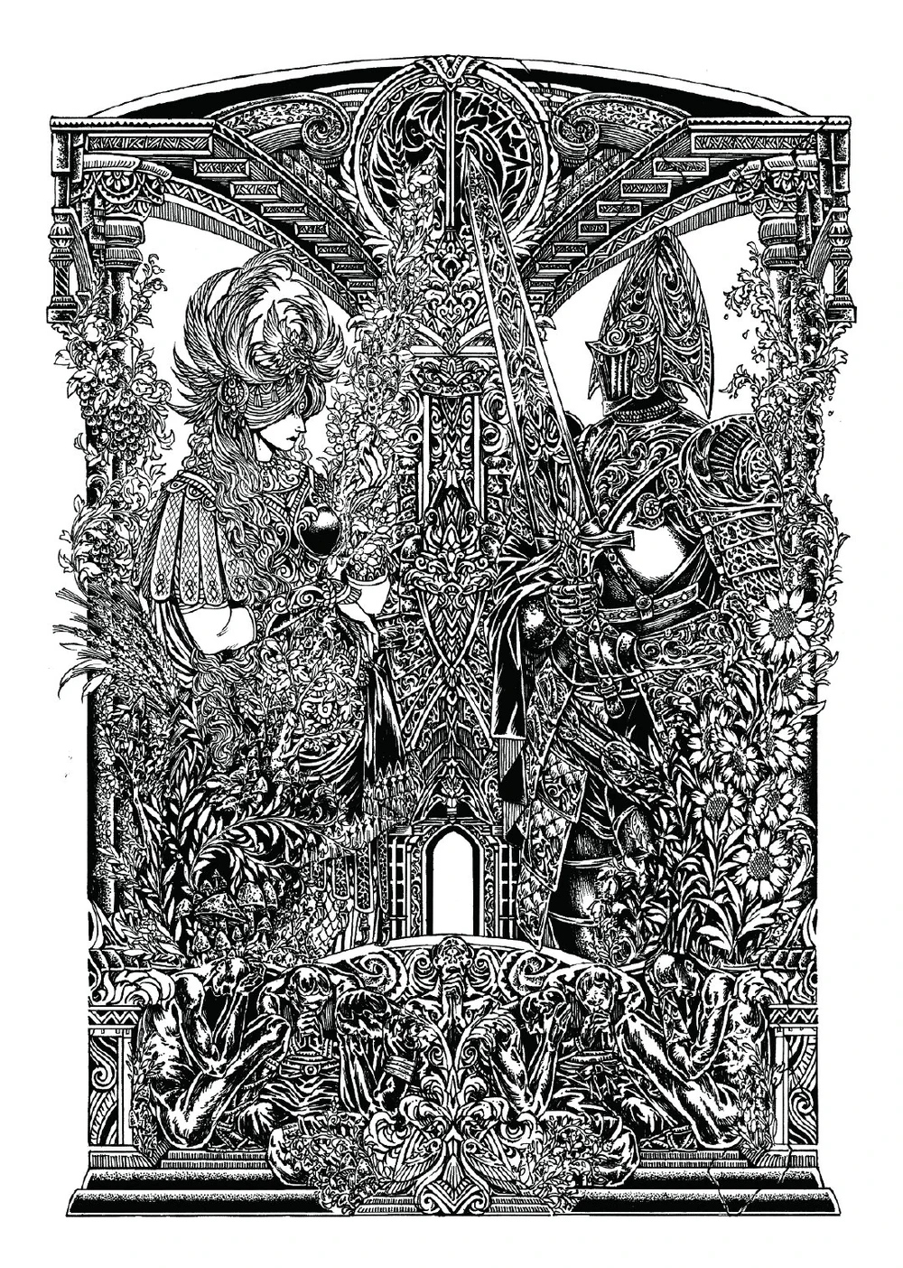 <strong>Goddess of Harvest Omebella and God of Dawn Badheil.</strong>