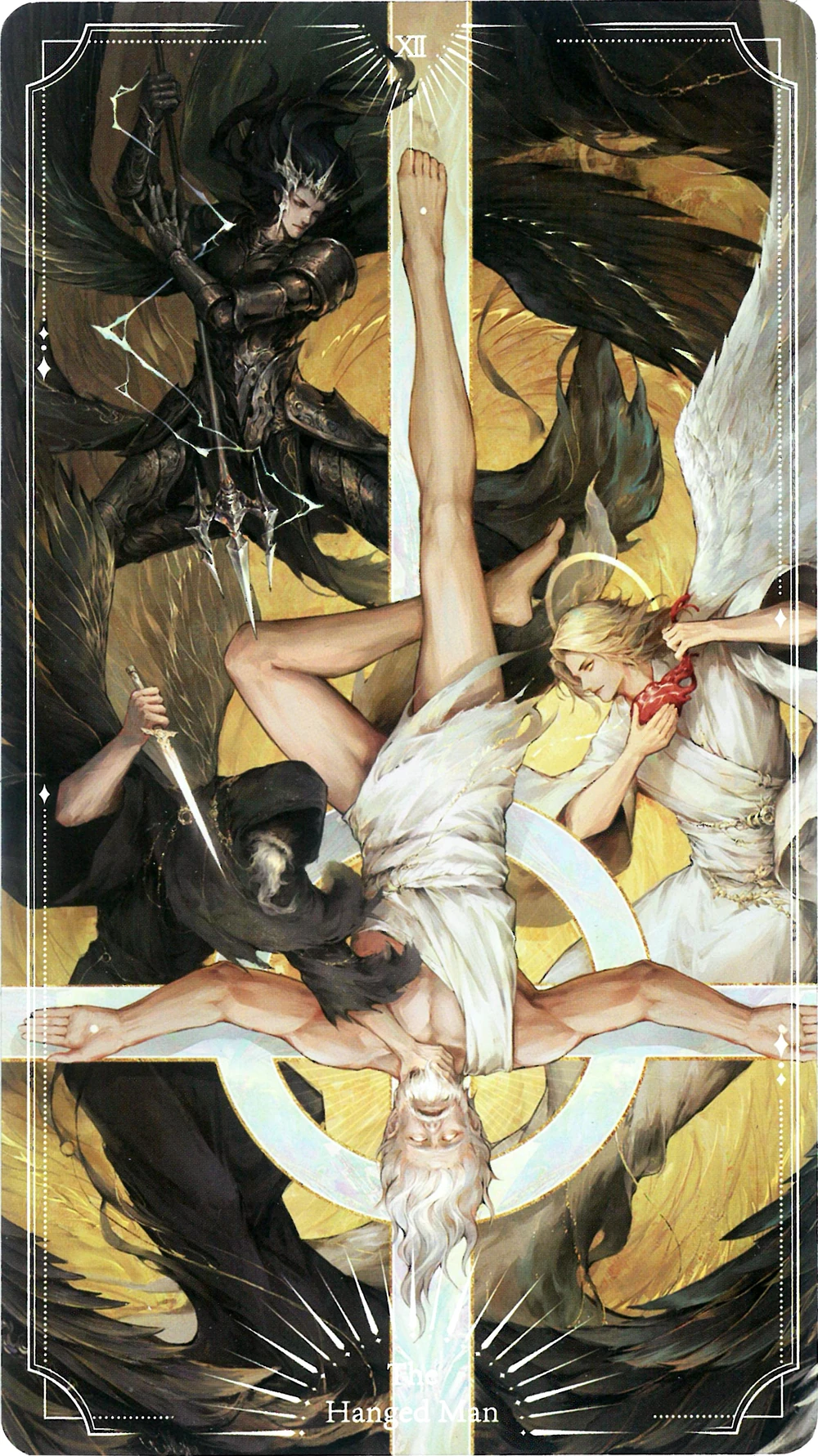 <strong>Ancient Sun God's death at the hands of the three Kings of Angels.</strong>