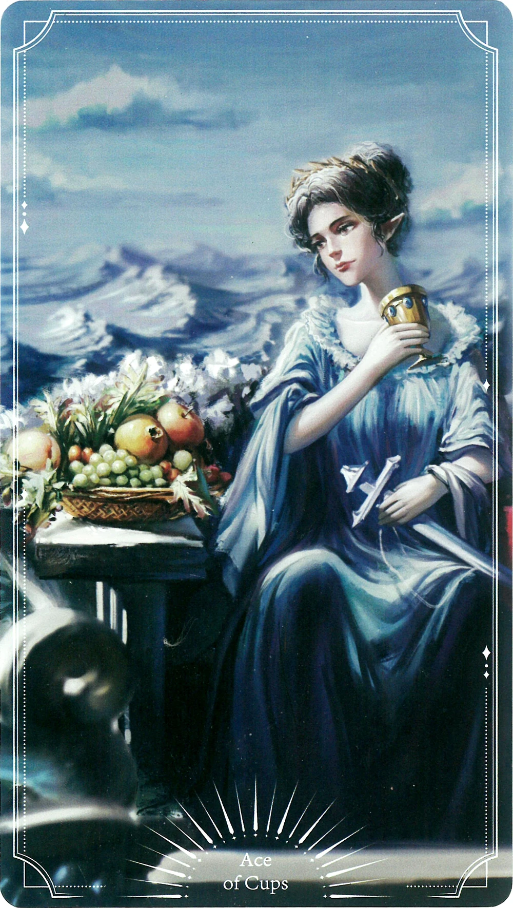 <strong>Queen of Calamity Cohinem holding her favorite cup.</strong>
