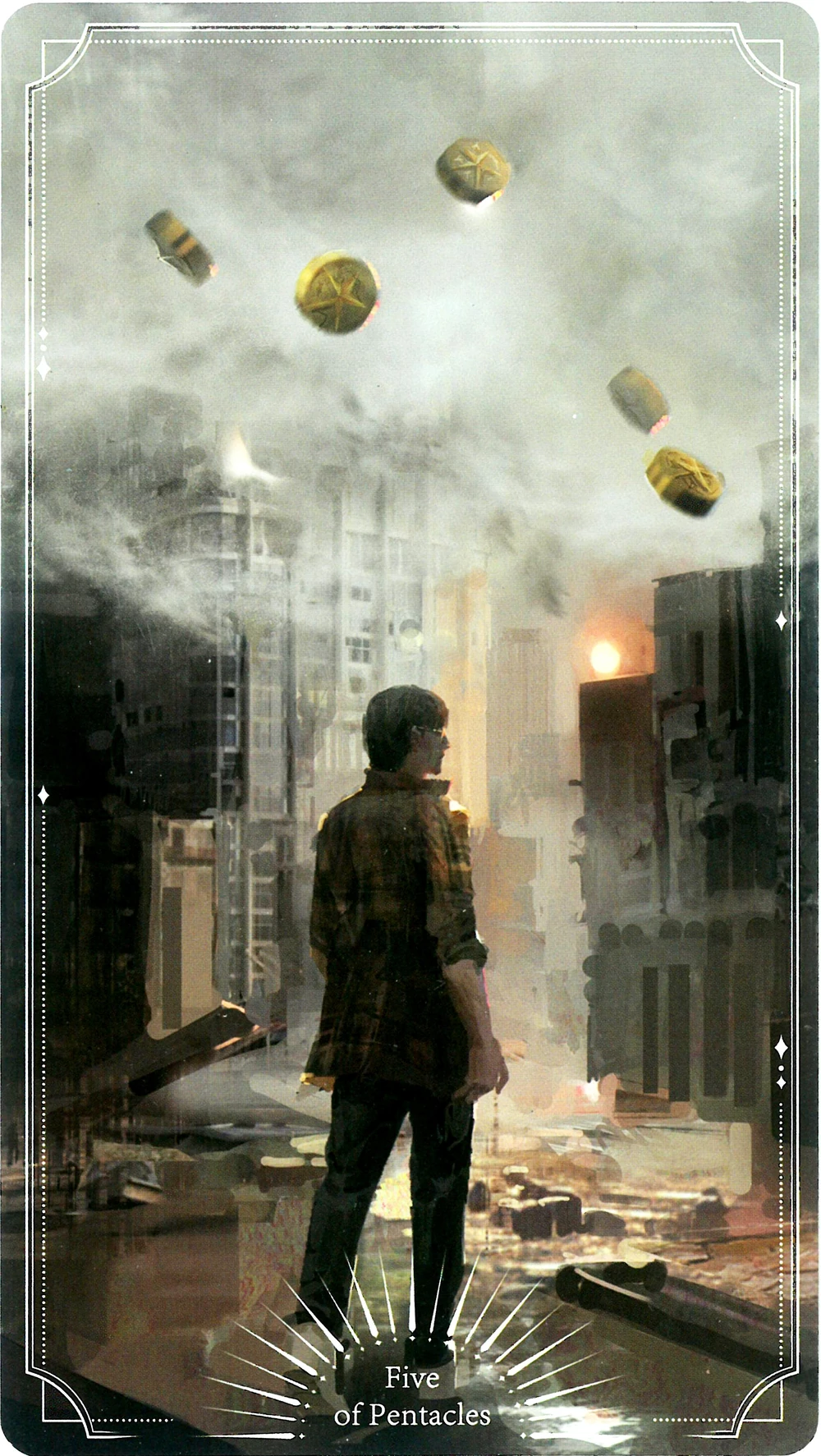 <strong>Five coins tainted by the aura of Sefirah Castle float above Zhou Mingrui, as he travels the ruined city of Earth inside his dream, a battlefield between him and the Celestial Worthy of Heaven and Earth for Blessings.</strong>