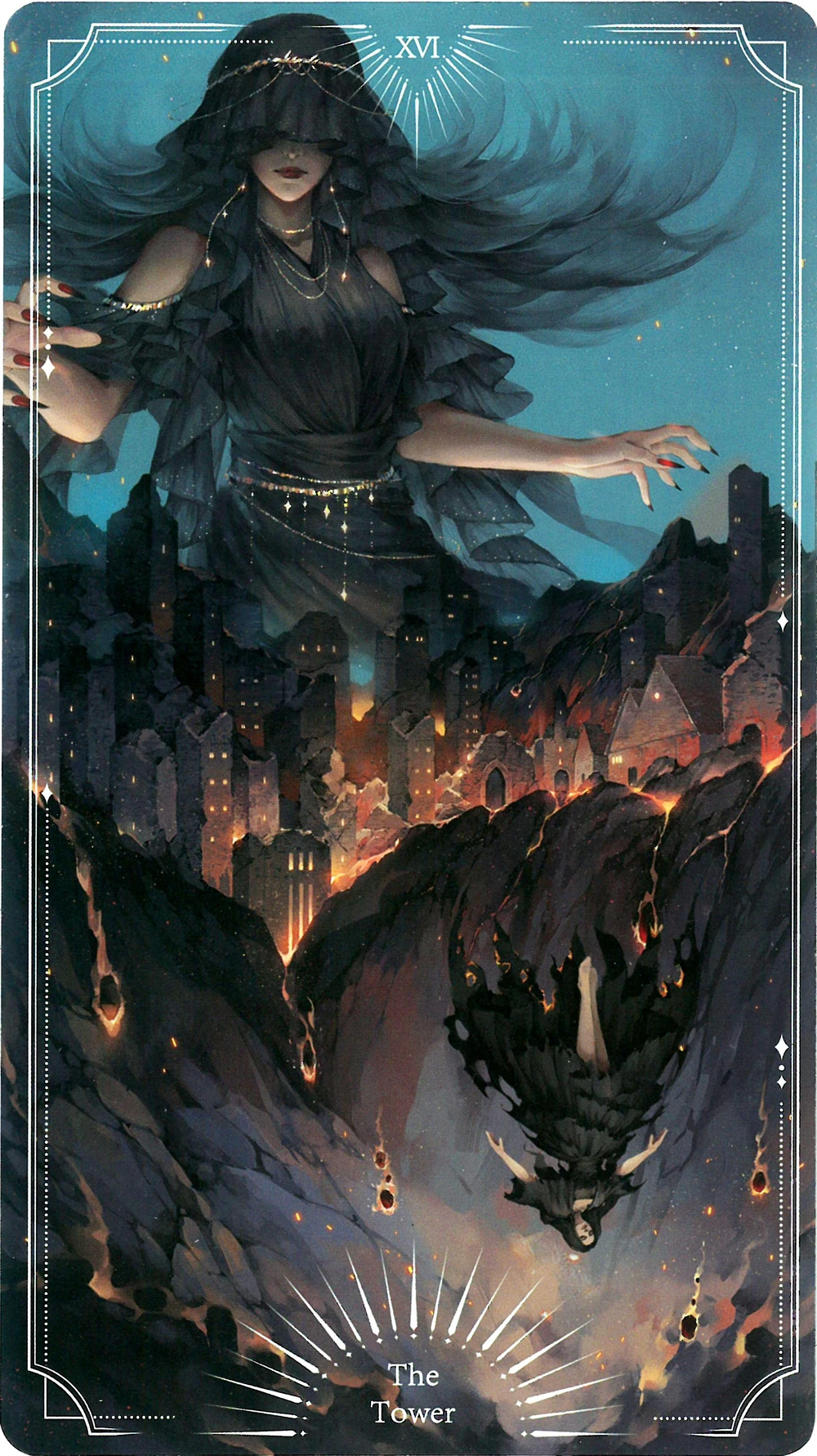 <strong>The Evernight Goddess defeats the Mother of the Sky at the Nation of the Evernight.</strong>